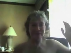 Granny tries Webcam