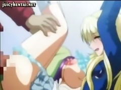 Hentai chick gets tight hole filled