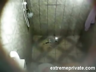 Hidden camera mexican Mom in shower