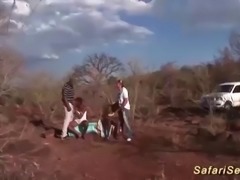 extreme african outdoor fuck orgy