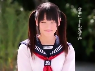 Delightful Japanese teen expresses her passion for bukkake