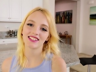 Teen roleplays as a good wife and fucked by her stepbro