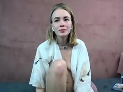 Stunning anal blonde teen Melissa