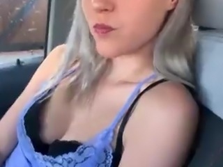 Blonde Teen JAMIE JETT Public Sex after Crashing Porn Set