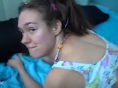 Pussy destruction for a horny 18 year old teen