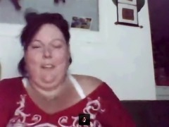 Fat ugly chick shows everything on webcam
