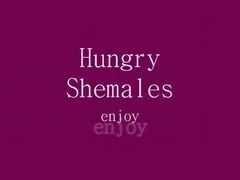 cum hungry shemales