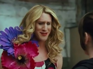 Hot Tranny Being Carrie From Sex And The City!!