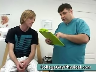 Cute blonde gay guy gets naked part3