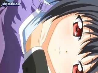 Anime slut blowing and gets facial