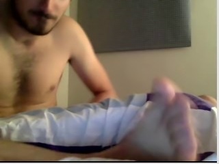 Straight guys feet on webcam #37 