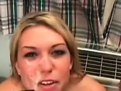 Pretty Blonde Girl Gets A Great Facial