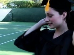 Graduation Celebration by sexy teens