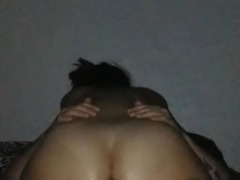 Wife takes fat cock anal, gets rewarded with cum in her ass.