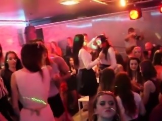 Foxy nymphos get fully crazy and stripped at hardcore party