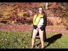 Mature forest pussy show
