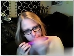 Beautiful blonde toys private webcam show