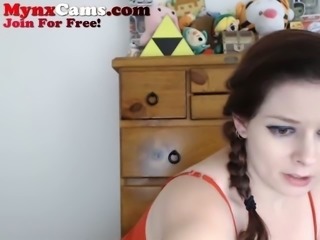 This webcam MILF is naughty and her giant boobs would produce liters of milk
