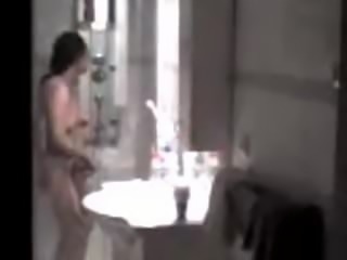 Chinese mature exwife she says in shower