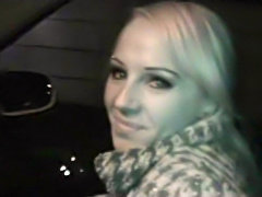 Party Teen fucked in a car